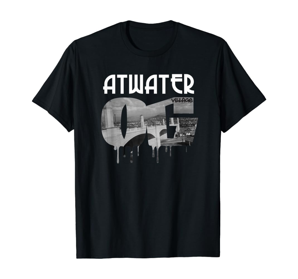 Picture of: Atwater Village OG  Los Angeles  California  Original T-Shirt