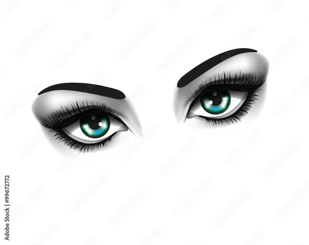 eye fashion - Eye fashion and beauty concept