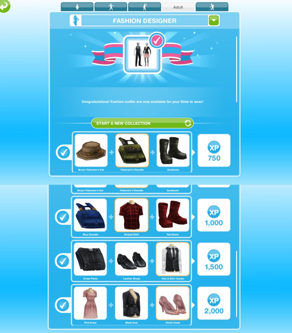 Picture of: The Sims Freeplay- Hobbies: Fashion Designer – The Girl Who Games