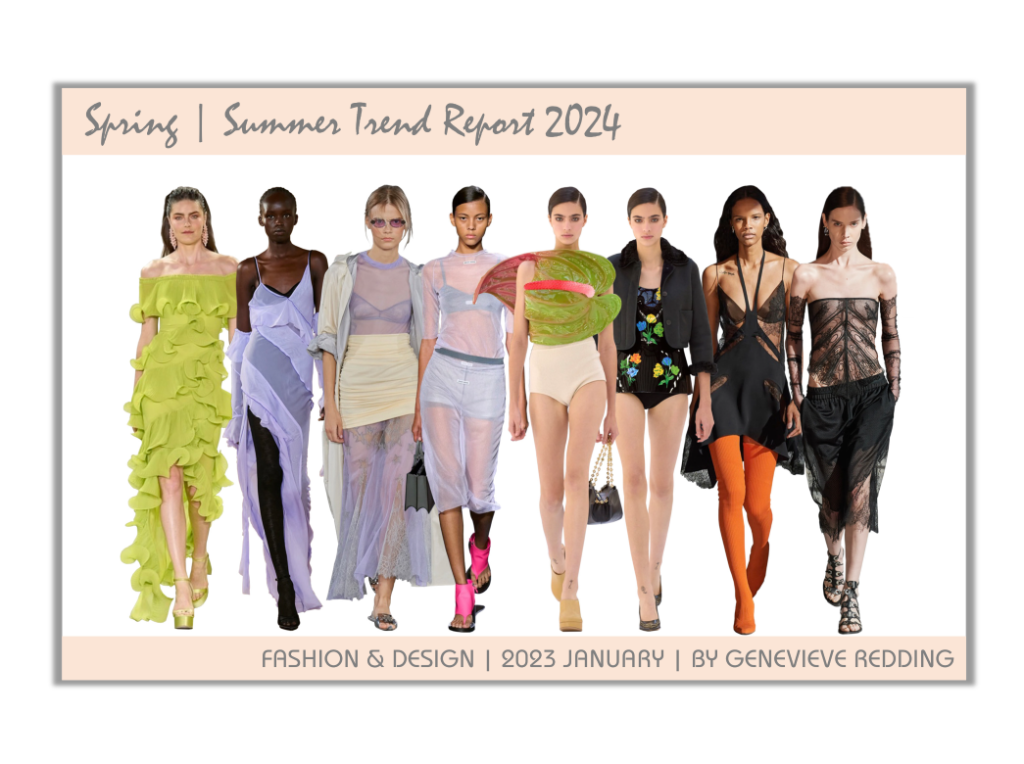 Picture of: TREND REPORT SPRING/SUMMER   JANUARY  ISSUE
