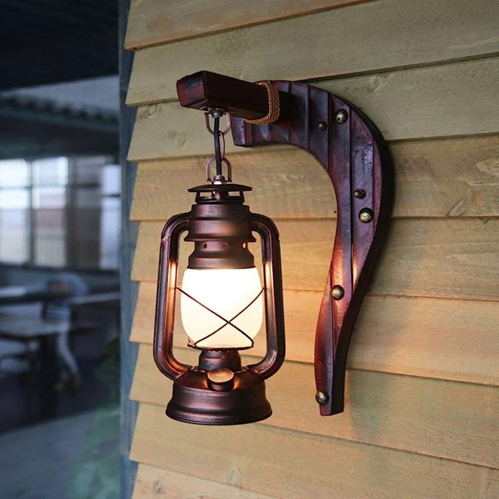 Picture of: WYFX Old Fashion Antique Wall Lamp Chinese Style Bedroom Retro